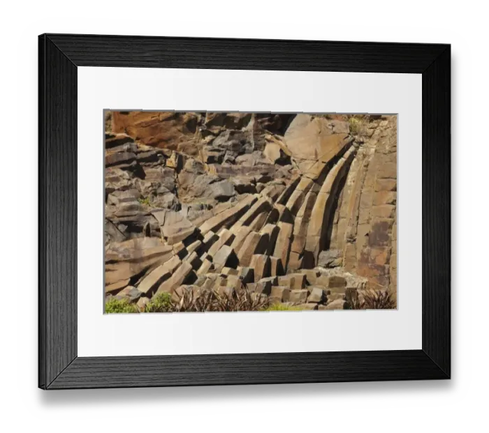 Framed Print : Australia. Unusual Rock Formations, Marine Terrace, Burnie, Northern Tasmania, Australia Framed Print : Australia. Unusual Rock Formations, Marine Terrace, Burnie, Northern Tasmania, Australia