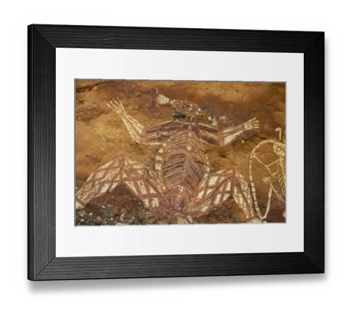 Framed Print : Aboriginal rock art of Namarndjolg, Anbangbang Gallery, at Burrunggui (Nourlangie Rock) Framed Print : Aboriginal rock art of Namarndjolg, Anbangbang Gallery, at Burrunggui (Nourlangie Rock)