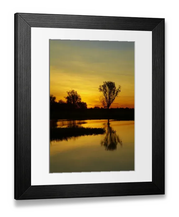 Framed Print : Australia. Sunset, Yellow Water Billabong, Kakadu National Park Framed Print : Australia. Sunset, Yellow Water Billabong, Kakadu National Park