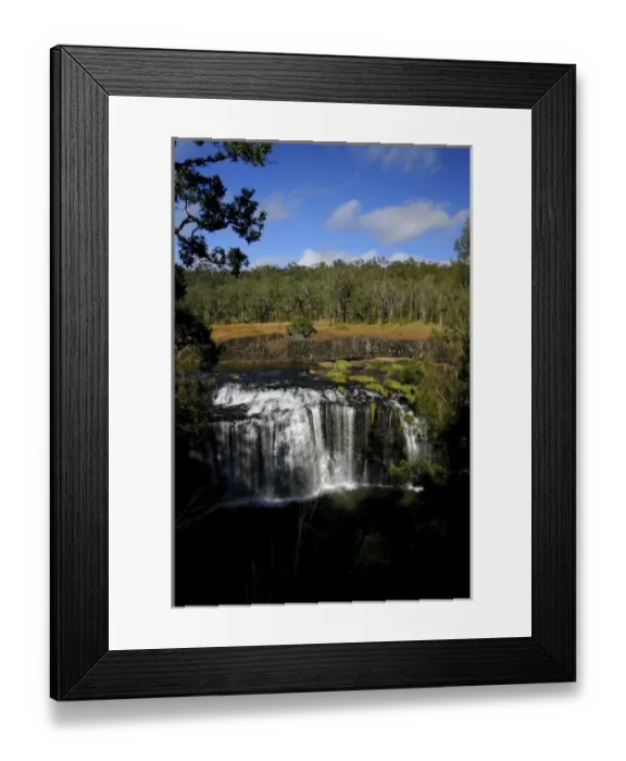 Framed Print : Cairns, Australia. A waterfall outside of Cairns Framed Print : Cairns, Australia. A waterfall outside of Cairns