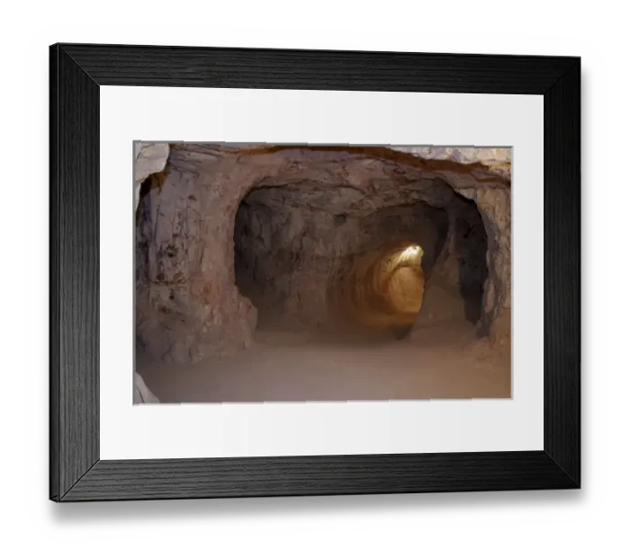 Framed Print : Coober Pedy, Outback, Australia. Coober Pedy, an opal mining town, is located in