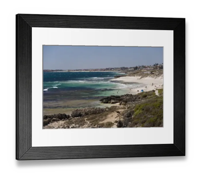 Framed Print : Australia. Perth, Australia. Scarborough Beach in Perth