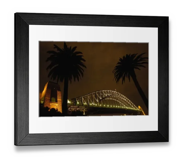 Framed Print : Sydney Harbour Bridge. Sydney NSW AUSTRALIA