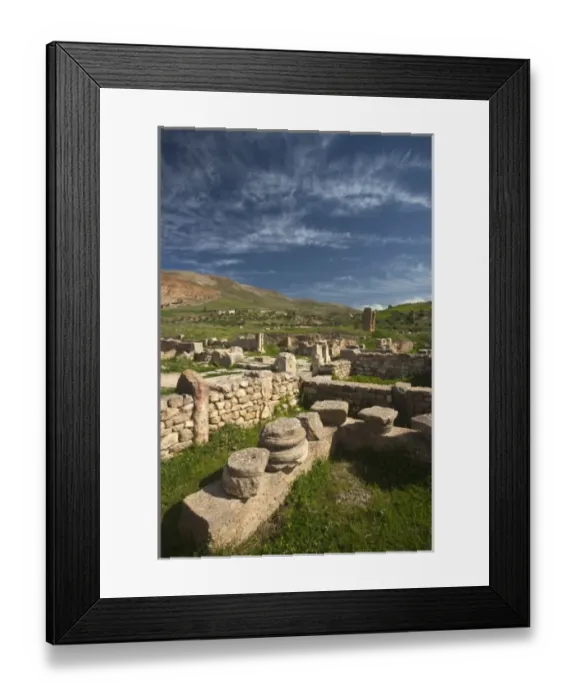 Framed Print : Tunisia, Northern Tunisia, Bulla Regia, ruins of underground Roman-era villas Framed Print : Tunisia, Northern Tunisia, Bulla Regia, ruins of underground Roman-era villas