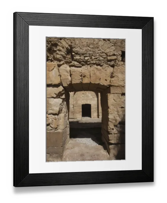 Framed Print : Tunisia, Northern Tunisia, Bulla Regia, ruins of underground Roman-era villas Framed Print : Tunisia, Northern Tunisia, Bulla Regia, ruins of underground Roman-era villas