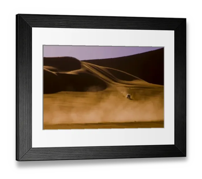 Framed Print : Libya, Fezzan, car among the dunes of the Erg Murzuq Framed Print : Libya, Fezzan, car among the dunes of the Erg Murzuq