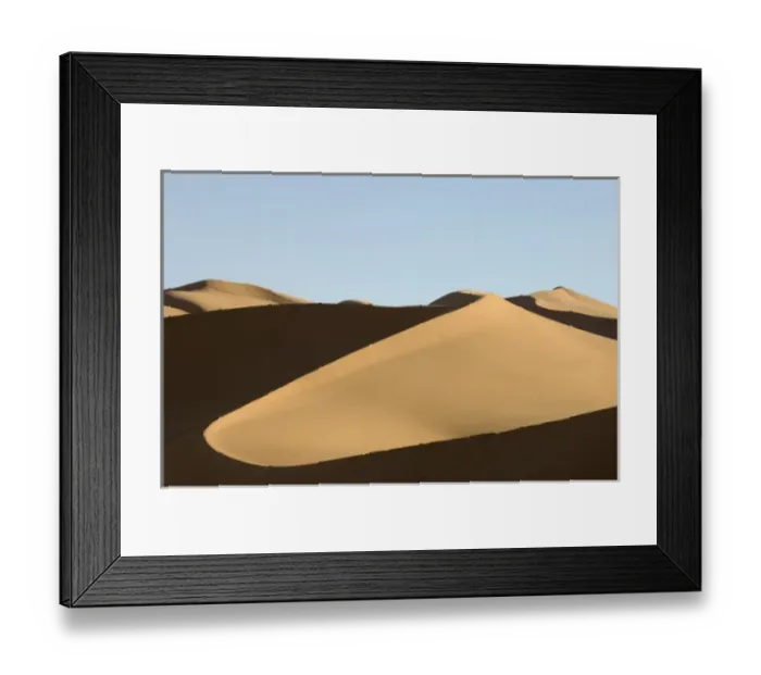 Framed Print : Erg Awbari, Sahara desert, Fezzan, Libya