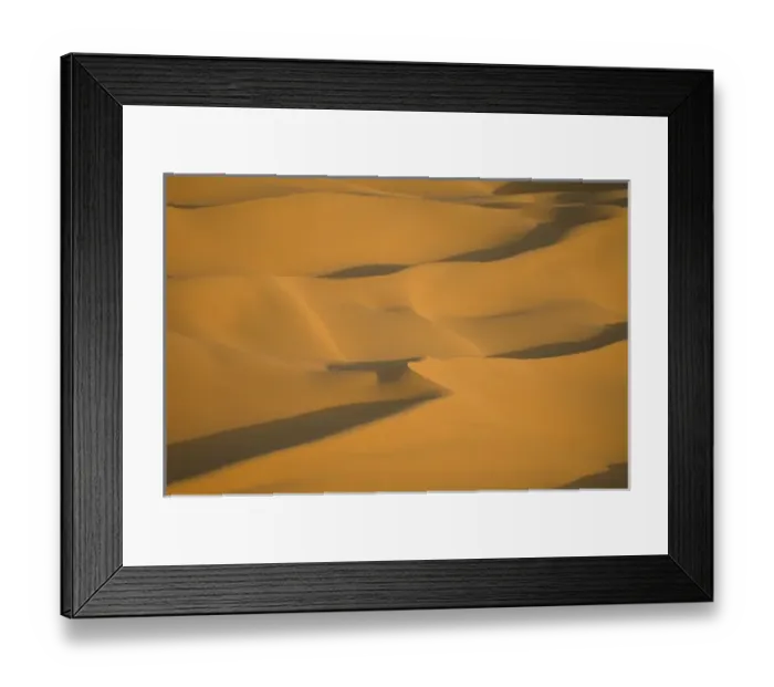 Framed Print : Erg Awbari, Sahara desert, Fezzan, Libya