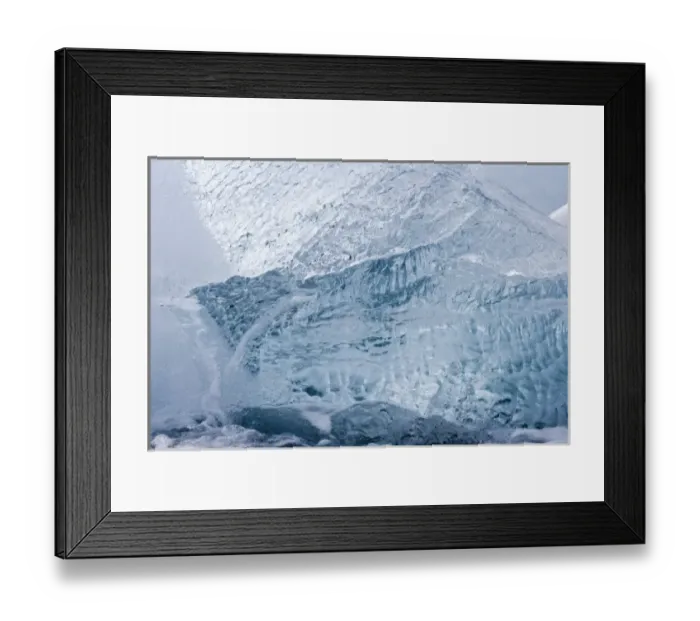 Framed Print : UK Territory, South Georgia Island, Wirik Bay. Close-up of translucent glacier ice Framed Print : UK Territory, South Georgia Island, Wirik Bay. Close-up of translucent glacier ice