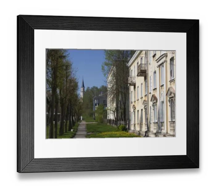 Framed Print : Estonia, Northeastern Estonia, Sillamae, former Soviet-era secret uranium processing city Framed Print : Estonia, Northeastern Estonia, Sillamae, former Soviet-era secret uranium processing city