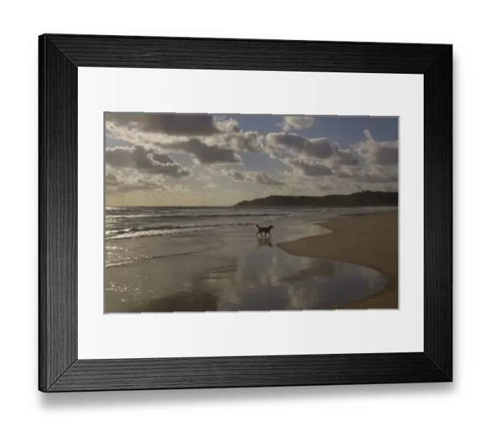 Framed Print : Australia. Beach on North Stradbroke Island off Queensland coast. AUSTRALIA Framed Print : Australia. Beach on North Stradbroke Island off Queensland coast. AUSTRALIA