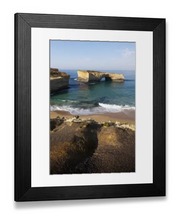 Framed Print : Australia, Victoria, Port Campbell National Park, Waves Framed Print : Australia, Victoria, Port Campbell National Park, Waves
