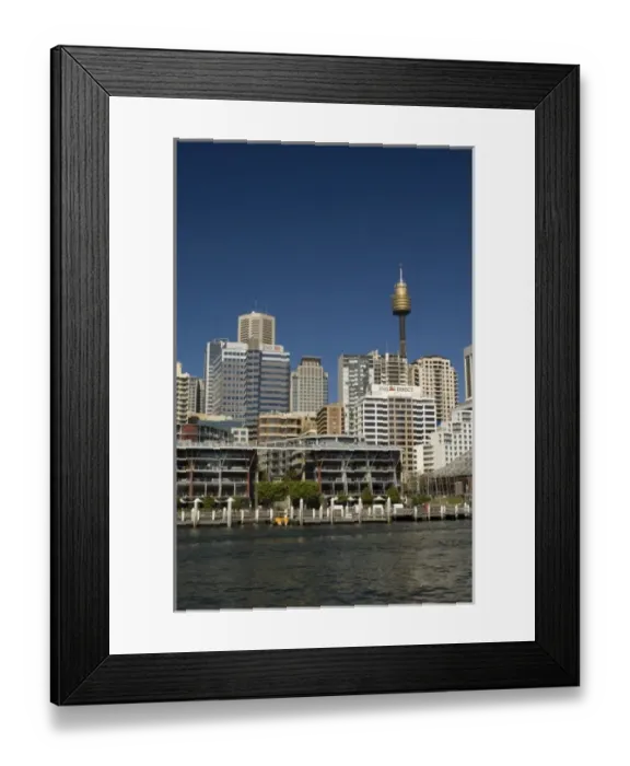 Framed Print : Skyline, Darling Harbour, Sydney, New South Wales, Australia Framed Print : Skyline, Darling Harbour, Sydney, New South Wales, Australia