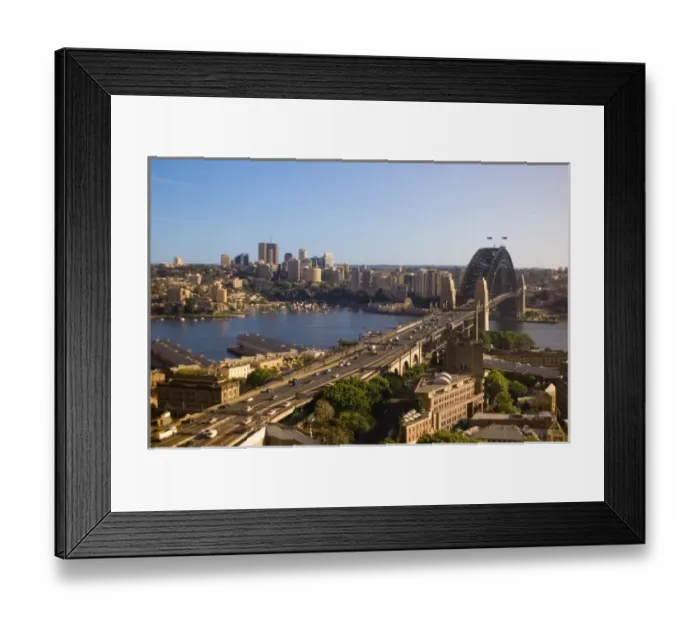 Framed Print : Harbour Bridge, Sydney, New South Wales, Australia