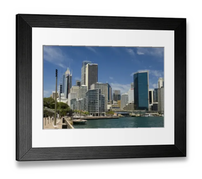 Framed Print : Circular Quai, Sydney, New South Wales, Australia