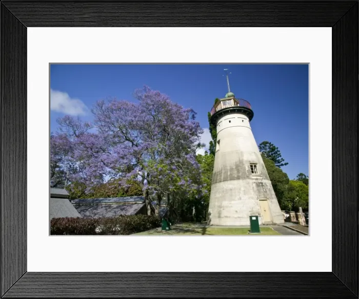 Framed Print : Australia, Queensland, Brisbane. The Windmill (b. 1828 by convicts) and the oldest