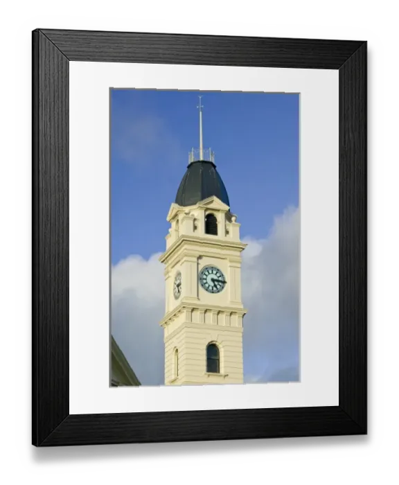 Framed Print : Australia, Queensland, FRASER COAST, Bundaberg. Post Office Tower at sunset Framed Print : Australia, Queensland, FRASER COAST, Bundaberg. Post Office Tower at sunset