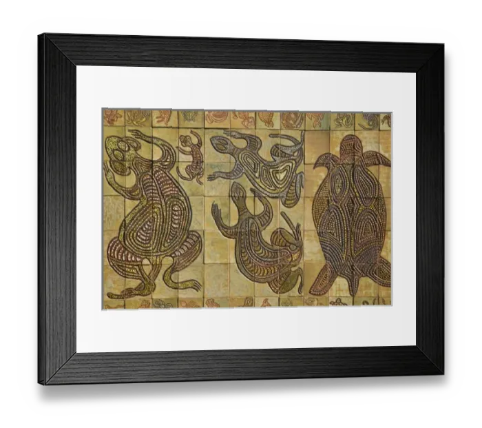 Framed Print : Australia, Queensland, North Coast, Kuranda. Aboriginal Wall Art Framed Print : Australia, Queensland, North Coast, Kuranda. Aboriginal Wall Art