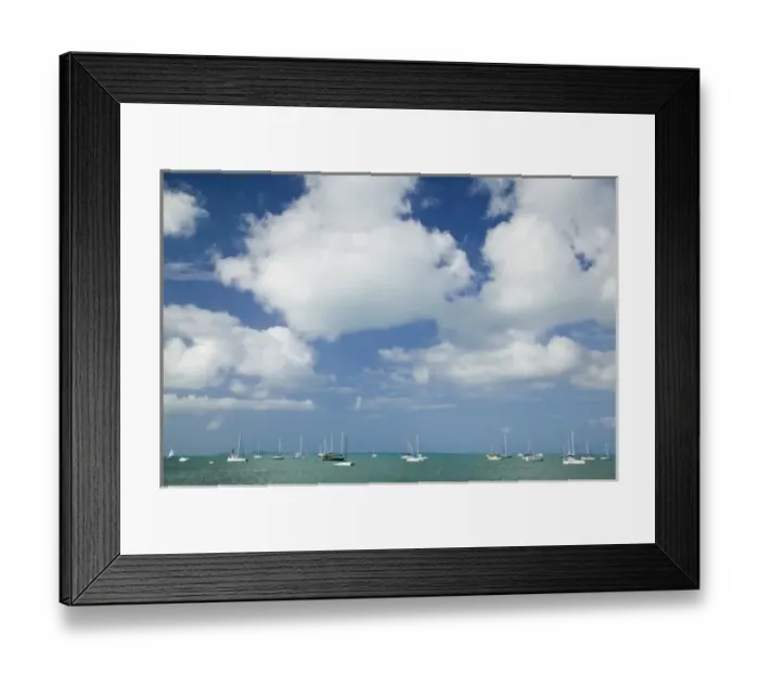 Framed Print : AUSTRALIA, Queensland, Whitsunday Coast, Airlie Beach. Harbor View Framed Print : AUSTRALIA, Queensland, Whitsunday Coast, Airlie Beach. Harbor View