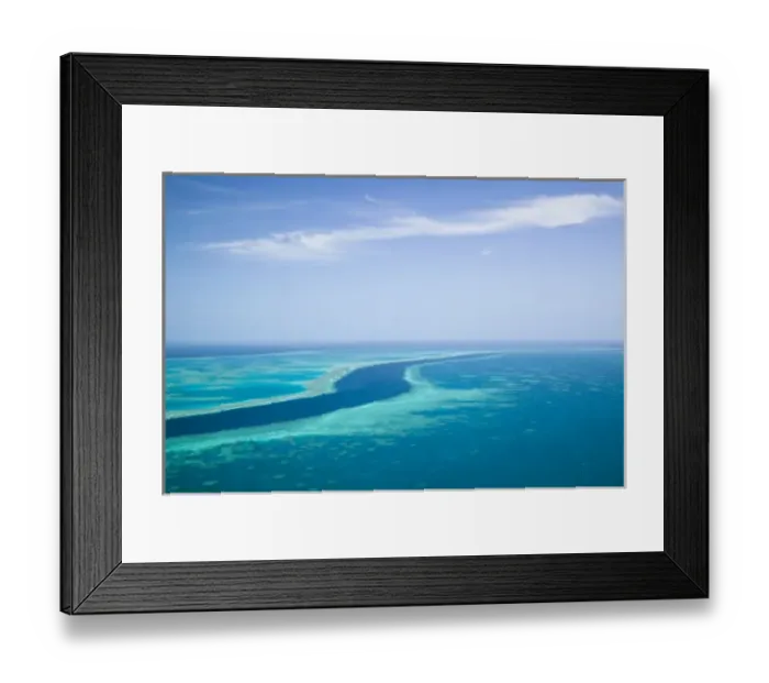Framed Print : Australia, Queensland, Whitsunday Coast, Great Barrier Reef. Aerial of the Great Framed Print : Australia, Queensland, Whitsunday Coast, Great Barrier Reef. Aerial of the Great