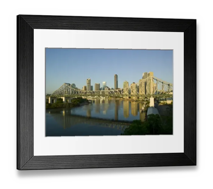 Framed Print : Australia, State of Queensland, Brisbane Framed Print : Australia, State of Queensland, Brisbane