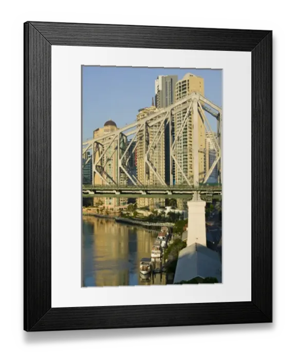 Framed Print : Australia, State of Queensland, Brisbane Framed Print : Australia, State of Queensland, Brisbane