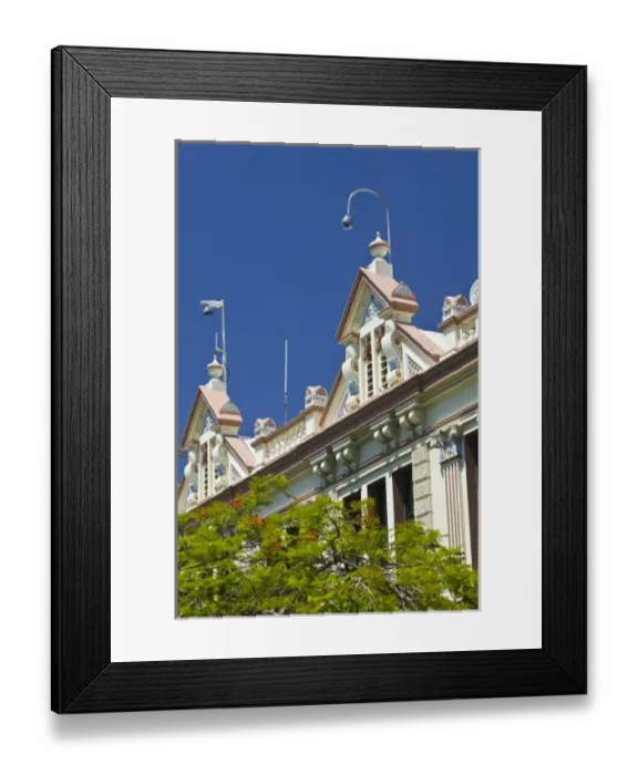 Framed Print : Australia, State of Queensland, Brisbane. Southbank District--late 19th century buildings Framed Print : Australia, State of Queensland, Brisbane. Southbank District--late 19th century buildings