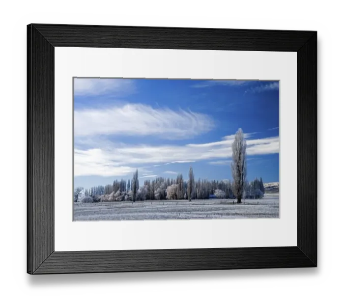 Framed Print : Hoar Frost and Farmland near Poolburn, Central Otago, South Island, New Zealand Framed Print : Hoar Frost and Farmland near Poolburn, Central Otago, South Island, New Zealand