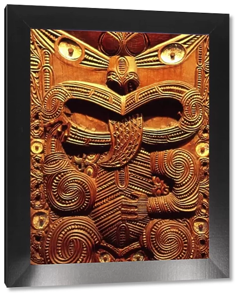 Historic Maori Carving, Otago Museum
