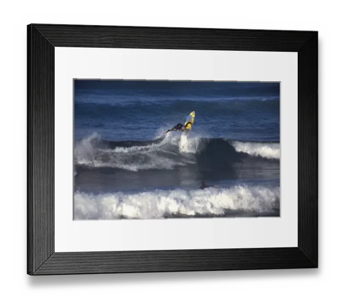Framed Print : Surfers, St Clair Beach, Dunedin, New Zealand Framed Print : Surfers, St Clair Beach, Dunedin, New Zealand