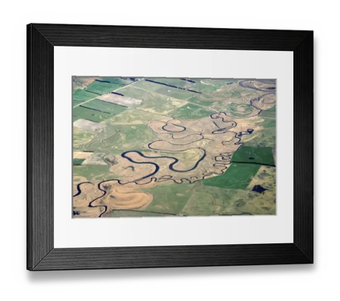 Framed Print : Upper Taieri River, Otago