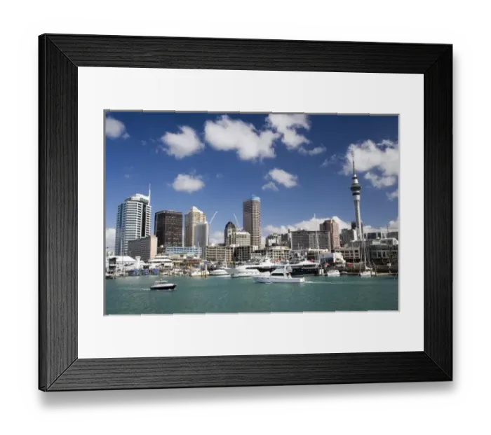 Framed Print : Skytower, Central Business District, Viaduct Basin and Superyachts, Auckland, North Island, New Zealand Framed Print : Skytower, Central Business District, Viaduct Basin and Superyachts, Auckland, North Island, New Zealand