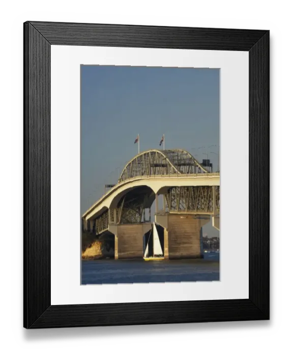 Framed Print : Auckland Harbour Bridge and Waitemata Harbour, Auckland, North Island, New Zealand Framed Print : Auckland Harbour Bridge and Waitemata Harbour, Auckland, North Island, New Zealand