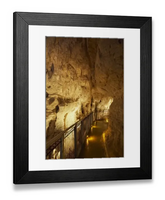 Framed Print : Ruakuri Caves, Waitomo, King Country, North Island, New Zealand Framed Print : Ruakuri Caves, Waitomo, King Country, North Island, New Zealand