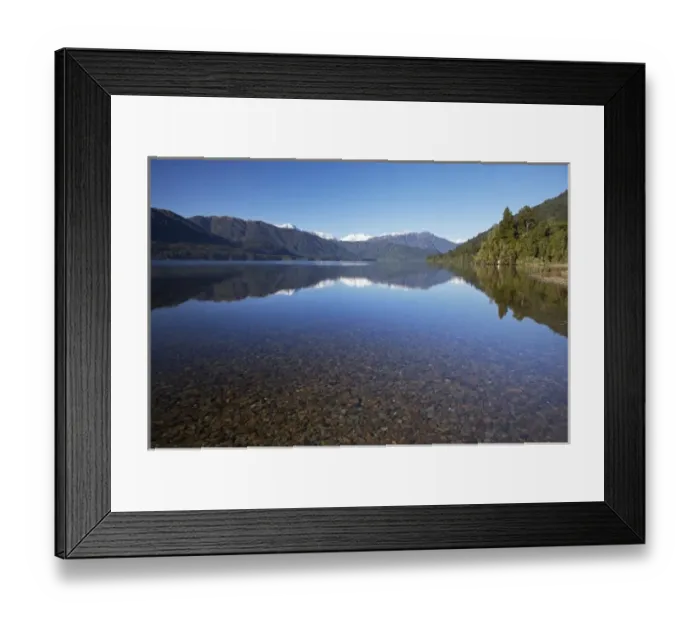 Framed Print : Lake Kaniere, West Coast, South Island, New Zealand Framed Print : Lake Kaniere, West Coast, South Island, New Zealand