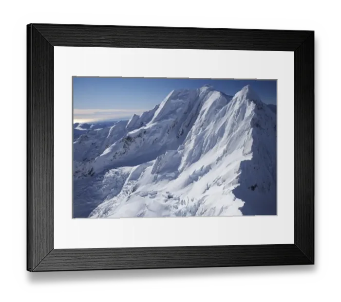 Framed Print : Mt Elie de Beaumont, West Coast, South Island, New Zealand - aerial Framed Print : Mt Elie de Beaumont, West Coast, South Island, New Zealand - aerial