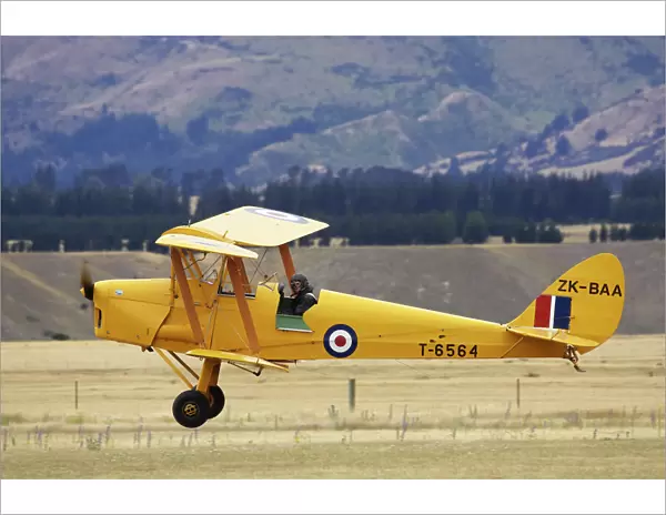 Tiger Moth Biplane, Wanaka, South Island, New Zealand