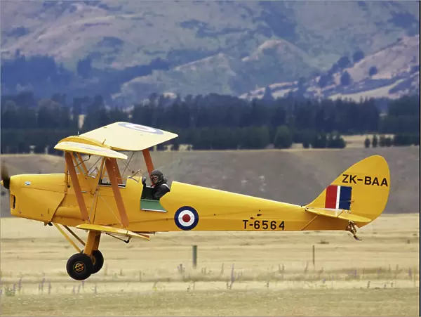 Tiger Moth Biplane, Wanaka, South Island, New Zealand