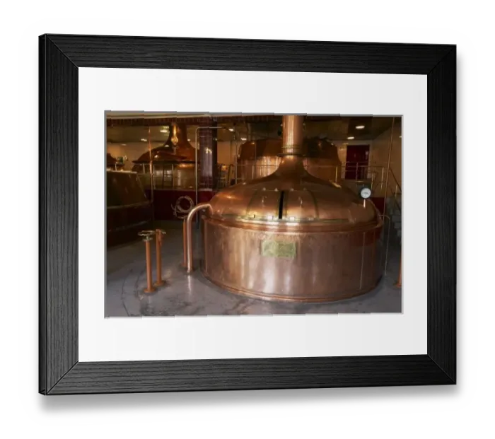 Framed Print : Copper Vat, Speights Brewery, Dunedin, South Island, New Zealand Framed Print : Copper Vat, Speights Brewery, Dunedin, South Island, New Zealand