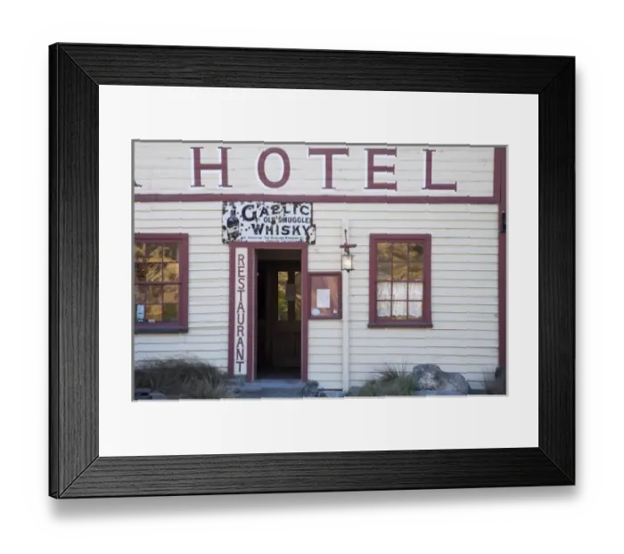 Framed Print : Historic Cardrona Hotel, near Wanaka, South Island, New Zealand Framed Print : Historic Cardrona Hotel, near Wanaka, South Island, New Zealand
