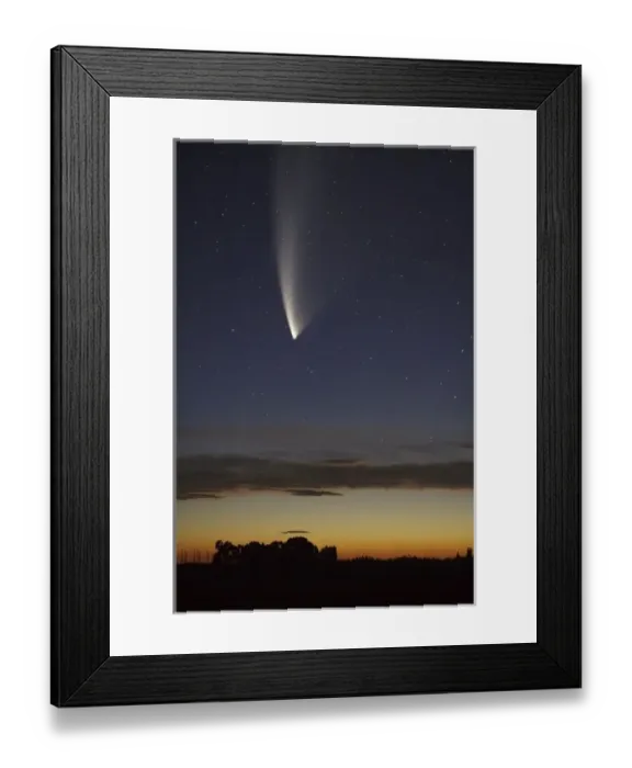 Framed Print : Comet McNaught, Ashburton, South Island, New Zealand Framed Print : Comet McNaught, Ashburton, South Island, New Zealand