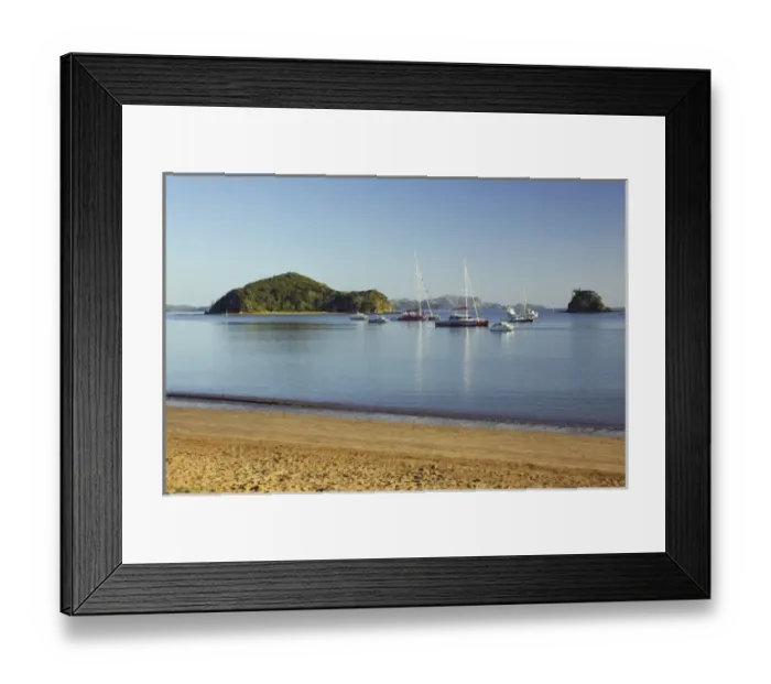 Framed Print : New Zealand, Early Light, Paihia, Bay of Islands, Northland Framed Print : New Zealand, Early Light, Paihia, Bay of Islands, Northland