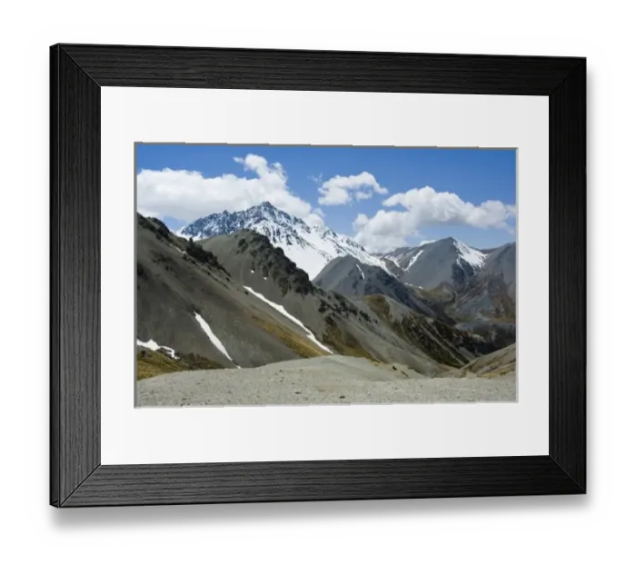 Framed Print : New Zealand, South Island, Arrowsmith Range Framed Print : New Zealand, South Island, Arrowsmith Range