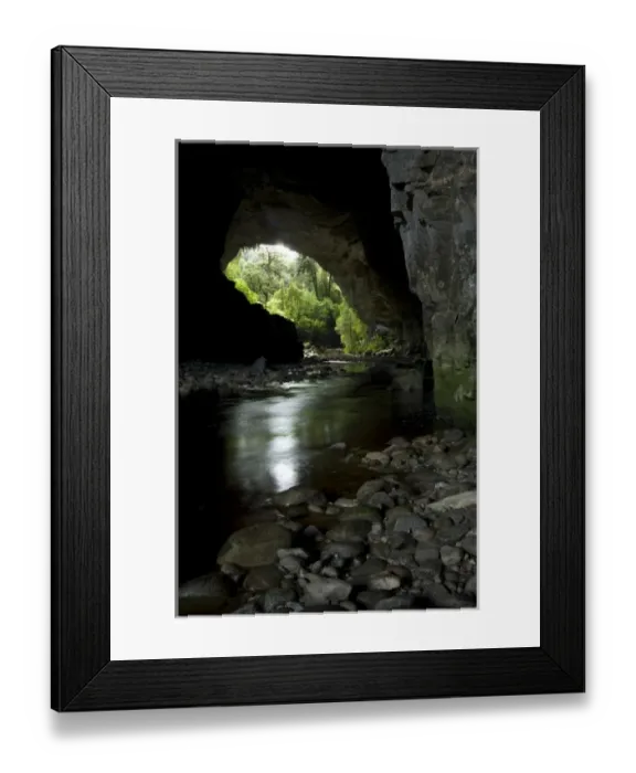 Framed Print : New Zealand, South Island, Karamea. Opara Arch