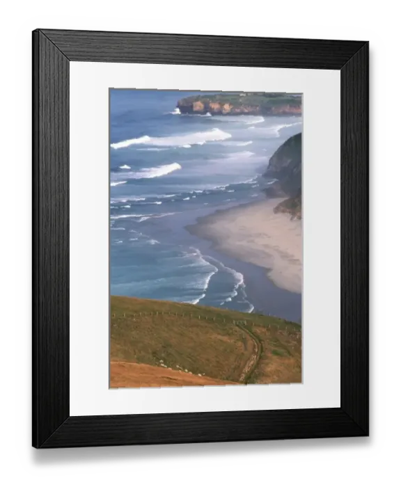 Framed Print : New Zealand, South Island, Otago Coast