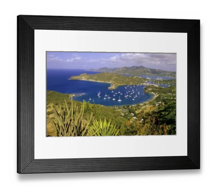 Framed Print : English Harbour, Antigua Framed Print : English Harbour, Antigua