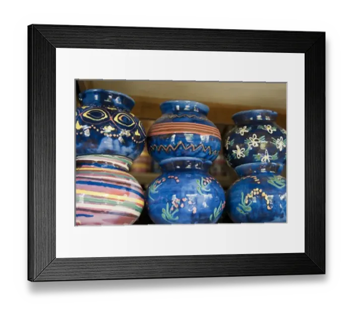 Framed Print : Earthworks pottery, Barbados, Caribbean