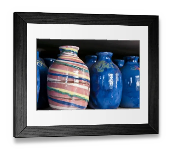 Framed Print : Earthworks pottery, Barbados, Caribbean Framed Print : Earthworks pottery, Barbados, Caribbean