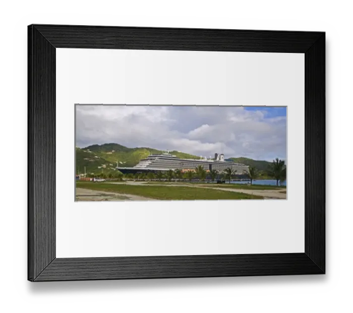 Framed Print : Holland America Cruise Line Framed Print : Holland America Cruise Line