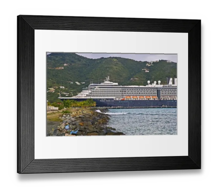 Framed Print : Holland America Cruise Line Framed Print : Holland America Cruise Line